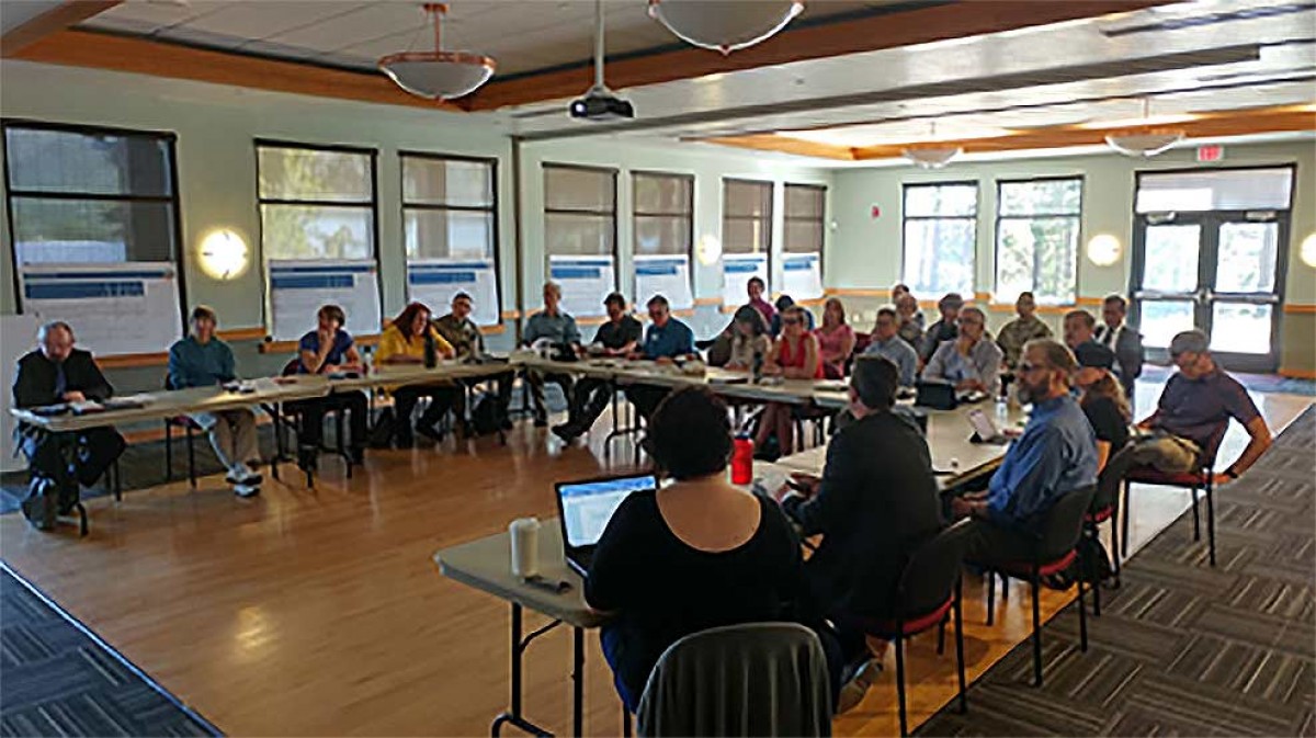 Planning meeting with Coconino County stakeholders