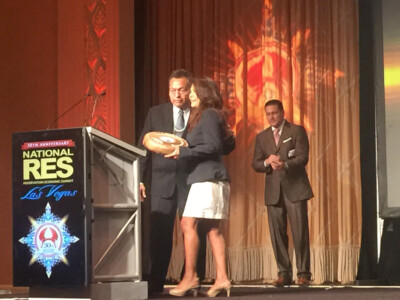 Eunice Tso is recognized as the 2016 Native Woman Business Owner of the Year