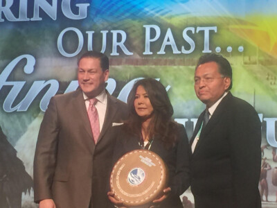 Eunice Tso is recognized as the 2016 Native Woman Business Owner of the Year