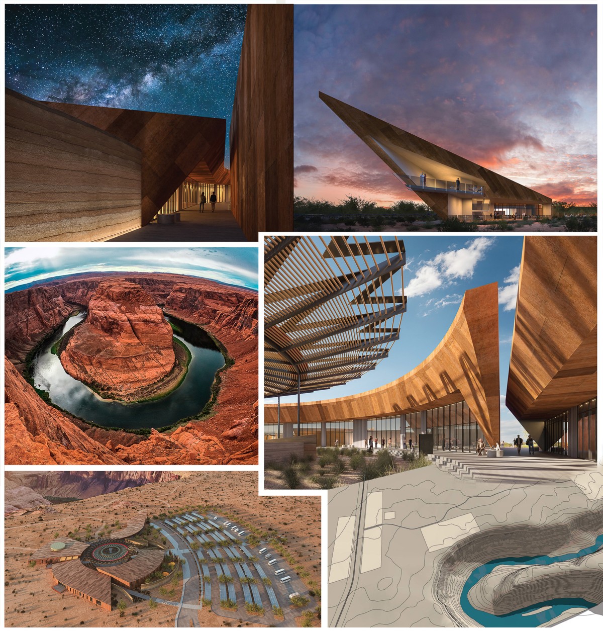 Photos and graphics of Horseshoe Bend Resort and Cultural Center