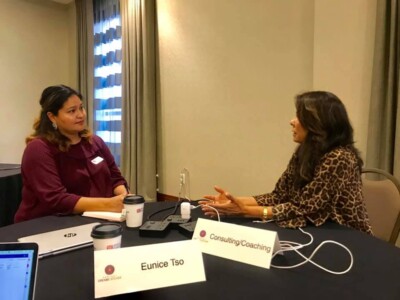 Eunice Tso coaching