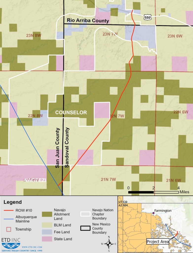 NMGC ROW 10 Project Map