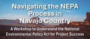 ETD Navigating the NEPA Process in Navajo Country