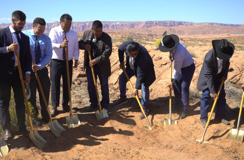 Horseshoe Bend Development Project Groundbreaking Event